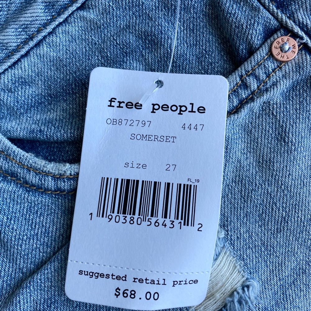 Free people good vibrations cutoffs 27